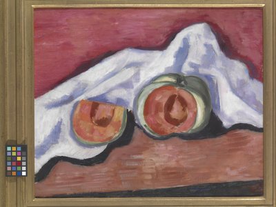 Meloner (olje på lerret) av Marsden Hartley