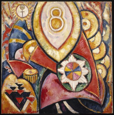 Maleri nr. 48 av Marsden Hartley