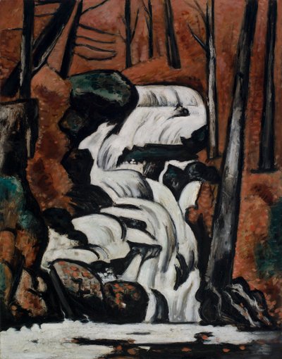 Smelt Brook Falls av Marsden Hartley