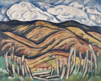 Det siste av New England – begynnelsen av New Mexico av Marsden Hartley