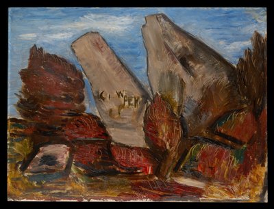 Wal-Kiefer, Dogtown Common, Cape Ann, Massachusetts av Marsden Hartley