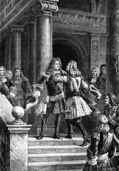 Møte mellom marskalk Villars og prins Eugène av Savoy i Rastadt, 1898 av Marshal Villars