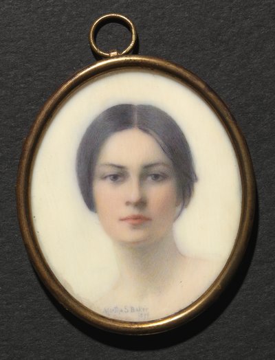 En kunststudent i Paris, 1899. av Martha S. Baker
