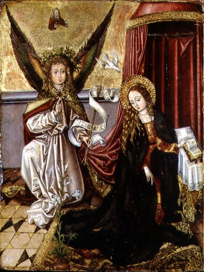 Kunngjøringen av Martin (follower of) Schongauer