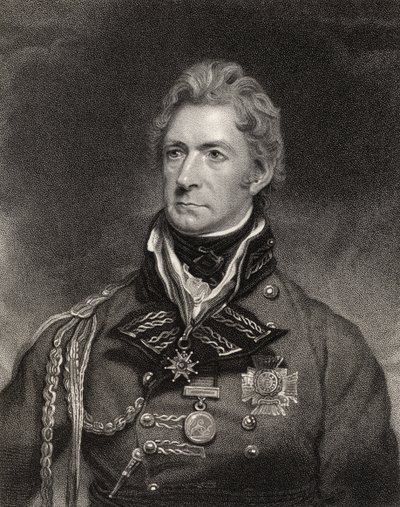 Sir Thomas Munro, 1st Baronet, gravert av Henry Hoppner Meyer (ca. 1782-1847), fra 