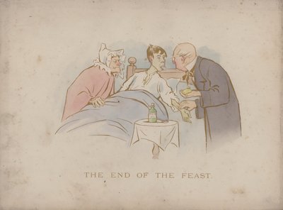 Side fra Humors of Cynicus (farget gravering) av Martin  Anderson