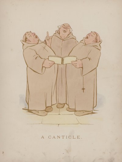 Side fra Humors of Cynicus (farget gravering) av Martin  Anderson