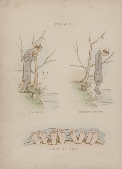 Side fra Humors of Cynicus (farget gravering) av Martin  Anderson