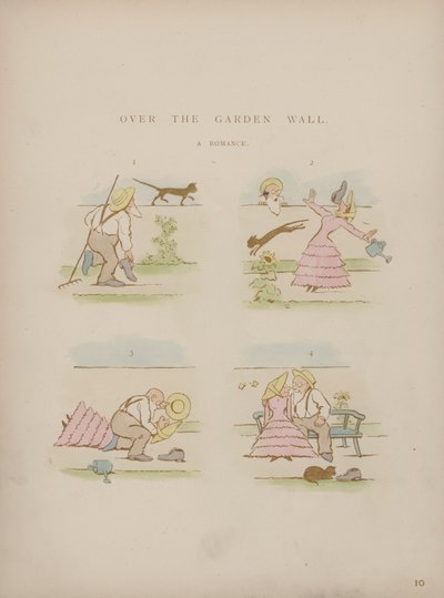 Side fra Humors of Cynicus (farget gravering) av Martin  Anderson