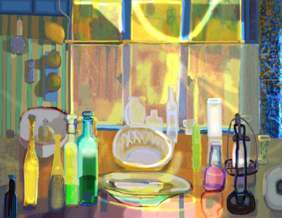 Stillebenrefleksjoner av Martin Decent