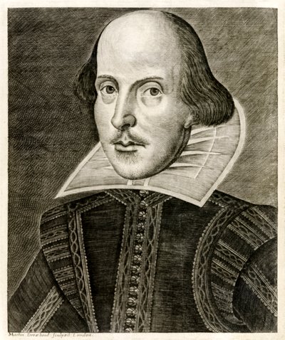 William Shakespeare fra tittelsiden til 
