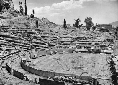 Dionysos teater, Athen, 1937 av Martin Hurlimann