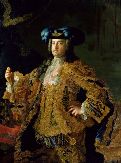 Frans I (1708–65) Den hellige romerske keiser og ektemann til keiserinne Maria Theresia av Østerrike (1717–80), av Martin II Mytens or Meytens