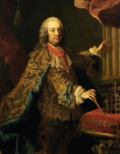 Portrett av Frans I, den hellige romerske keiser (Nancy av Martin II Mytens or Meytens