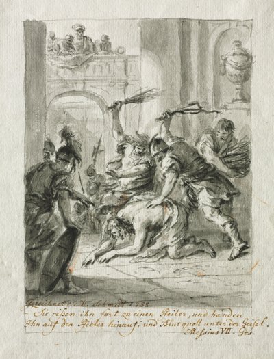 Flageleringen av Martin Johann Schmidt
