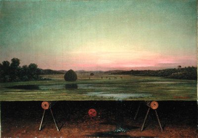 Gremlins in the Studio, II (olje på lerret) av Martin Johnson Heade