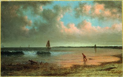 New England Coastal Scene av Martin Johnson Heade