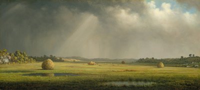 Newburyport Meadows, ca. 1876-81. av Martin Johnson Heade