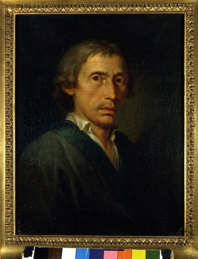 Portrett av Giuseppe Parini (1729-1799) italiensk poet og forfatter Maleri av Martin Knoller (1725-1804) 1760-1770 ca. Milan av Martin Knoller