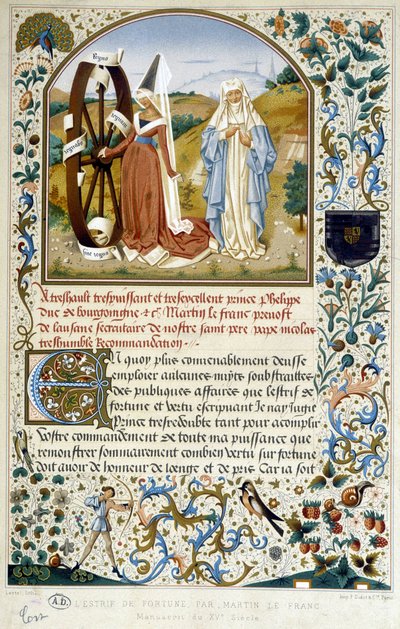 Lykkehjulet - av Martin Le Franc av Martin Le Franc