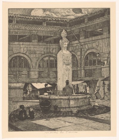 Karmelittmarkedet i Paris av Martin Monnickendam