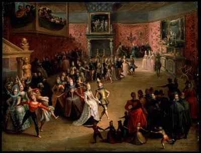Bryllupsballen, 1604 av Martin Pepyn