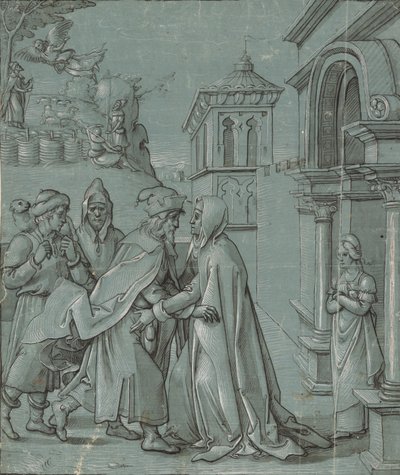 Møtet mellom Joachim og Anne ved Golden Gate av Martin Schaffner