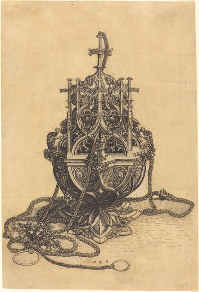En røkelseskar av Martin Schongauer