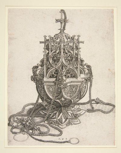 En røkelseskar av Martin Schongauer