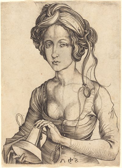 En tåpelig jomfru av Martin Schongauer
