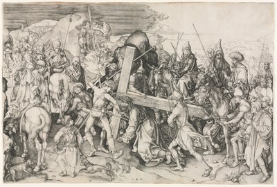 Kristus som bærer korset av Martin Schongauer