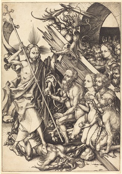 Kristus i Limbo av Martin Schongauer
