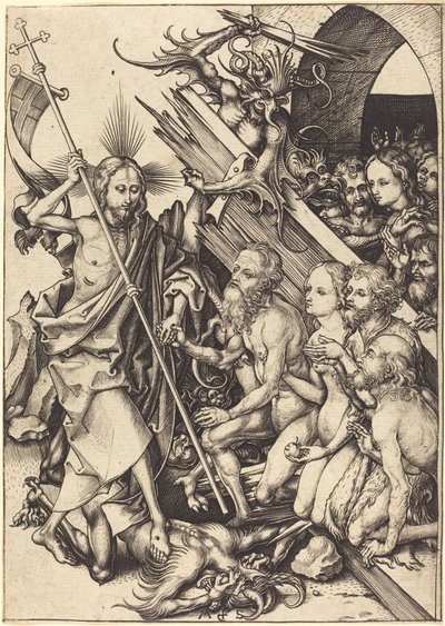 Kristus i Limbo av Martin Schongauer