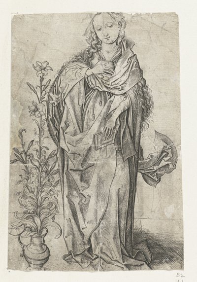 Jomfru Maria Kunngjøring (serietittel) av Martin Schongauer