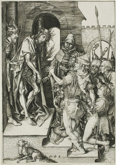 Ecce Homo, fra The Passion av Martin Schongauer