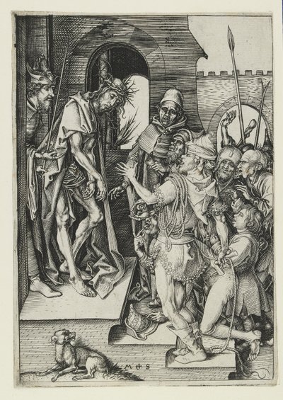 Ecce Homo, sent på 1400-tallet av Martin Schongauer