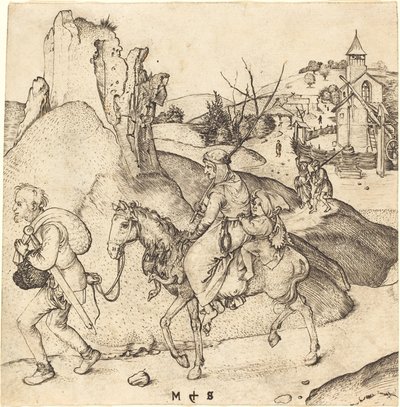 Bondefamilien skal på markedet av Martin Schongauer