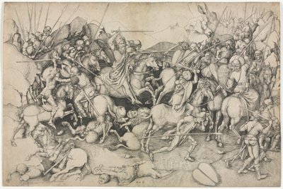 St. James and the Saracens, 1400-tallet. av Martin Schongauer