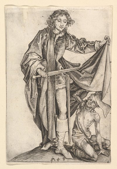 St. Martin, ca. 1435-1491. av Martin Schongauer