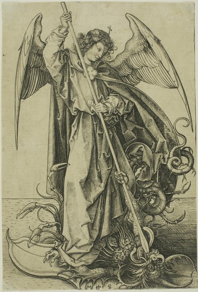 St. Michael av Martin Schongauer