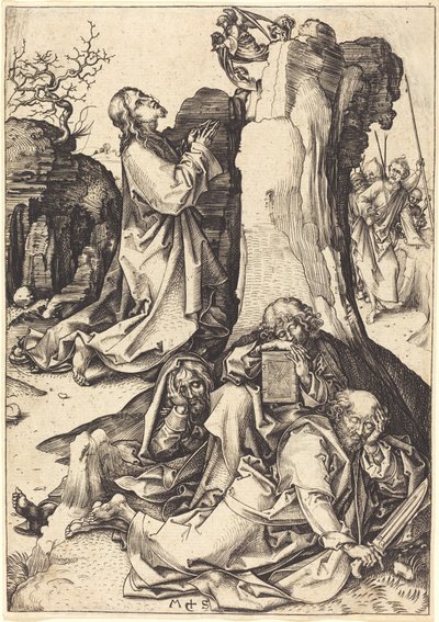 Kvalen i hagen av Martin Schongauer