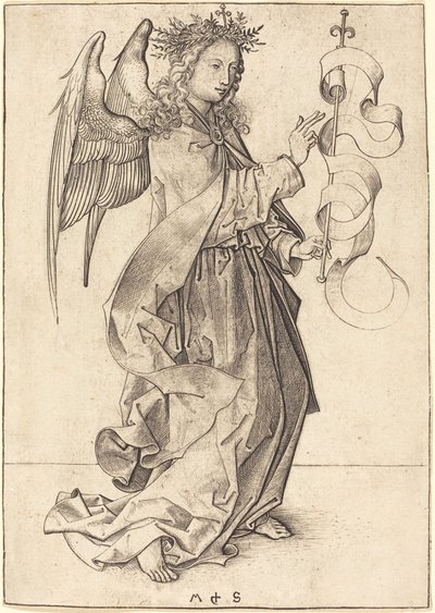 Erkeengelen Gabriel av Martin Schongauer