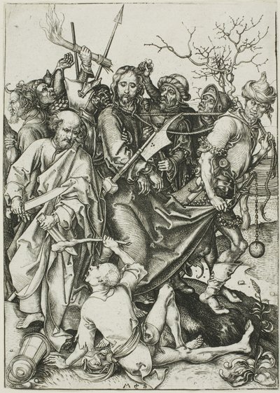 Kristi svik, fra The Passion av Martin Schongauer