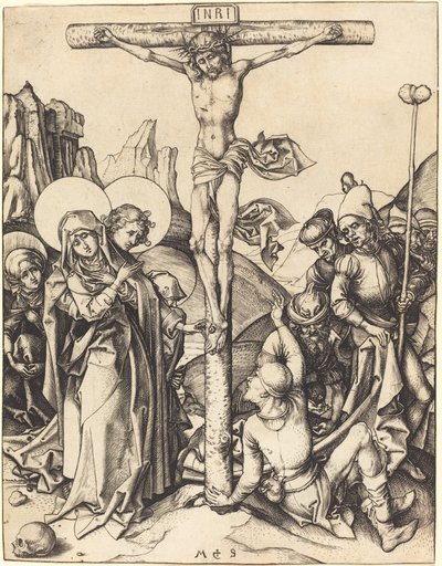 Korsfestelsen av Martin Schongauer