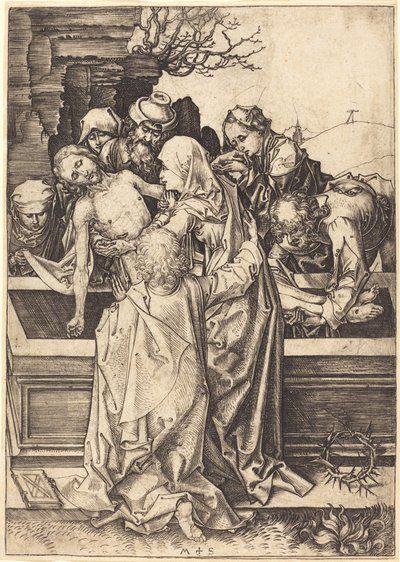Gravleggingen av Martin Schongauer