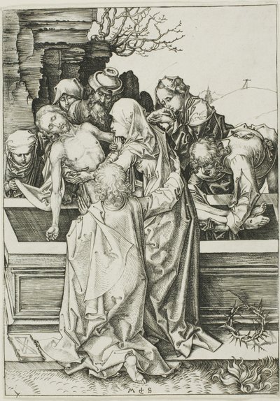 Gravleggingen av Martin Schongauer