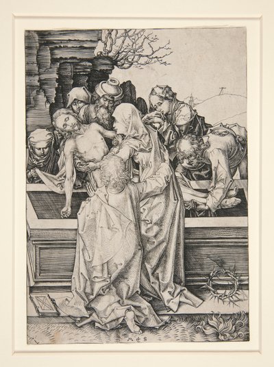 Gravleggingen av Martin Schongauer