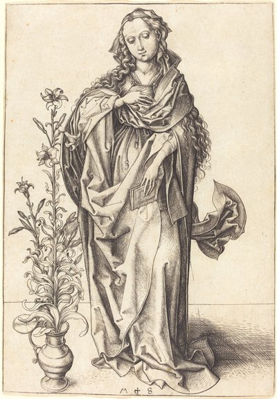 Madonnaen av Martin Schongauer