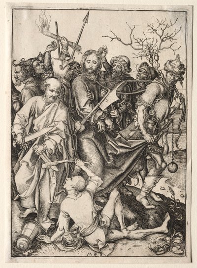 The Passion: Kristus tatt til fange av Martin Schongauer
