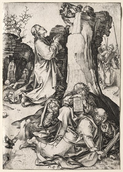 The Passion: The Agony in the Garden av Martin Schongauer